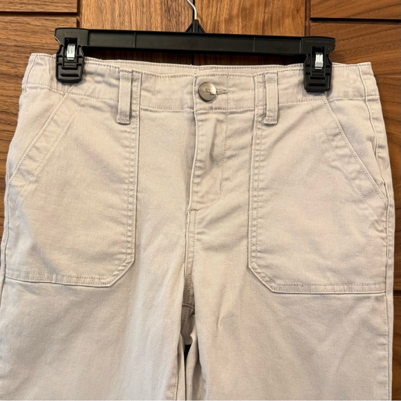 1822 EUC Cream Chino Ankle Straight Spring Transitional Pants - Sz 8 - Picture 2 of 7